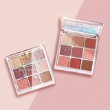 クォーツ 9色アイシャドウパレット - ZEESEA COSMETICS